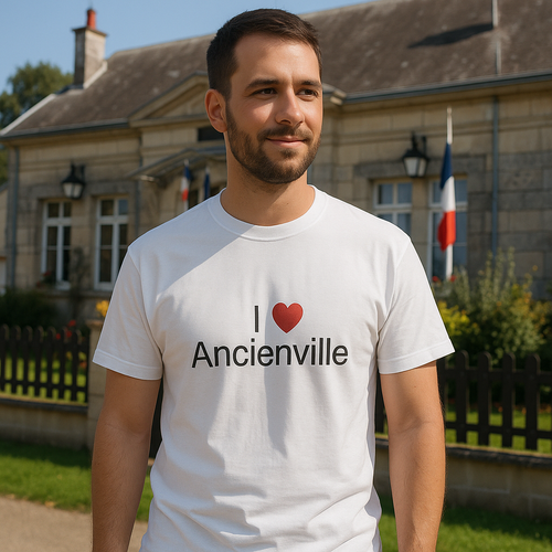 T-shirt I love ancienville