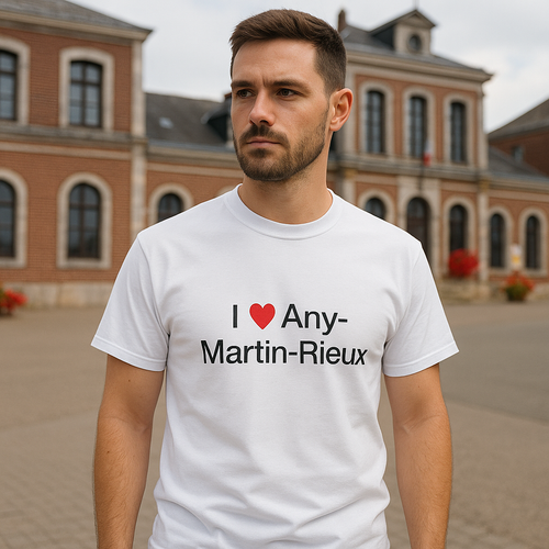 T-shirt I love any-martin-rieux