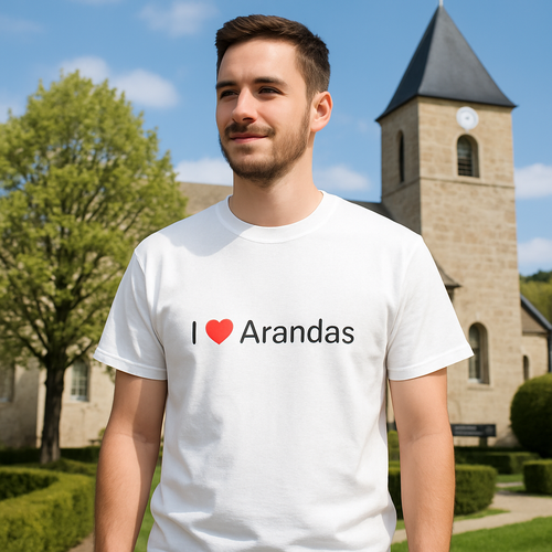 T-shirt I love arandas