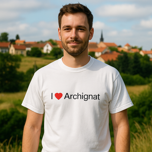 T-shirt I love archignat