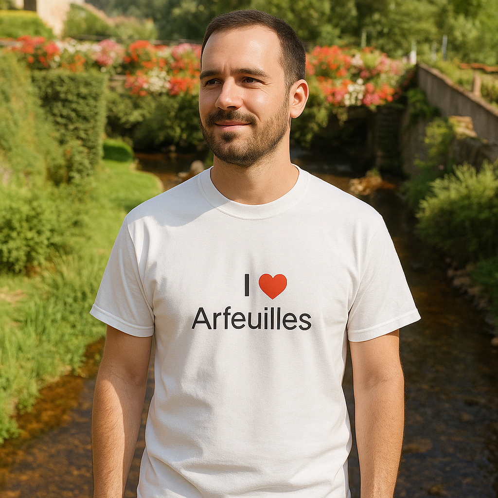 T-shirt I love arfeuilles