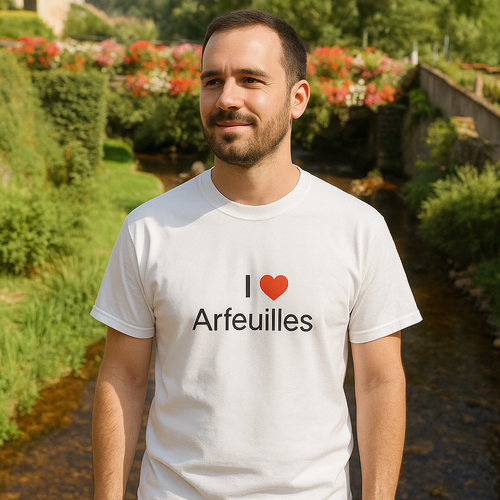 T-shirt I love arfeuilles