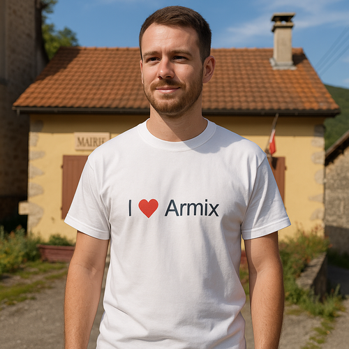 T-shirt I love armix