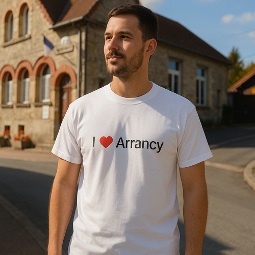 T-shirt I love arrancy