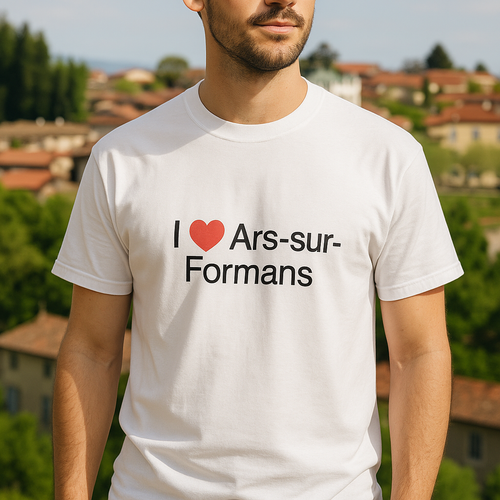 T-shirt I love ars-sur-formans