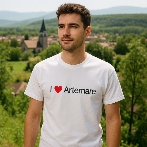 T-shirt I love artemare