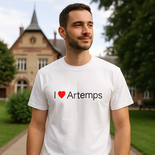 T-shirt I love artemps