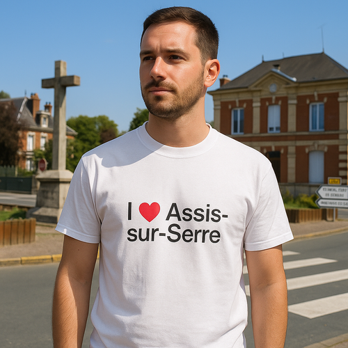 T-shirt I love assis-sur-serre