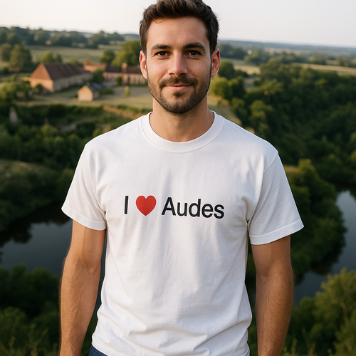 T-shirt I love audes