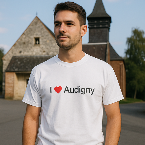 T-shirt I love audigny