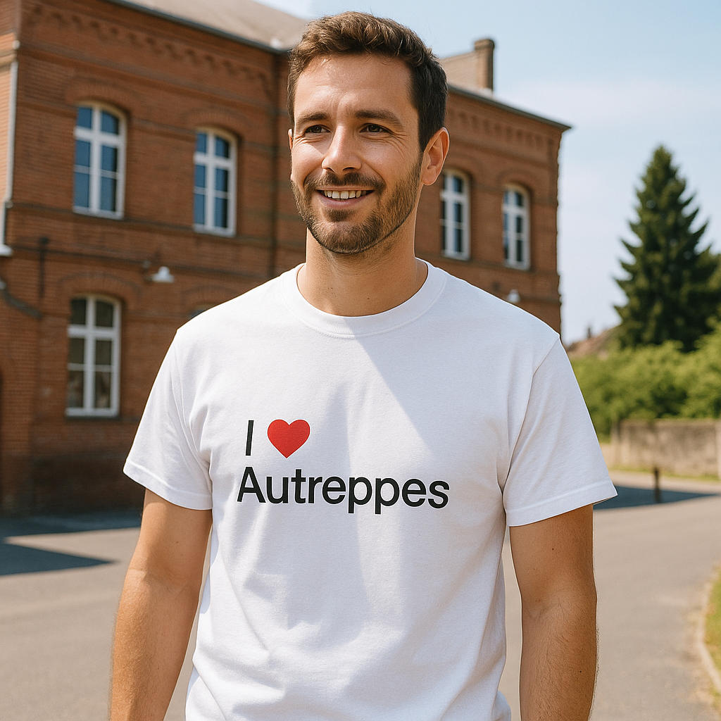 T-shirt I love autreppes