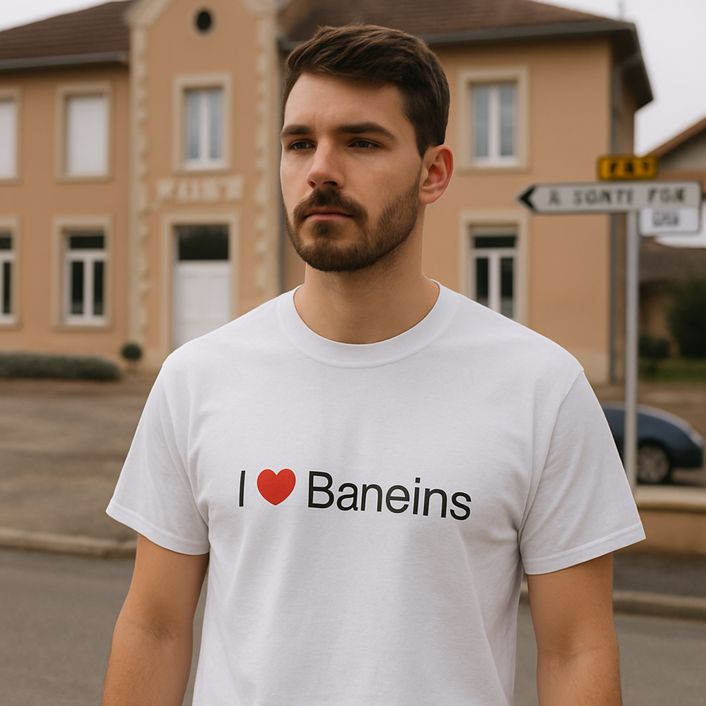 T-shirt I love baneins