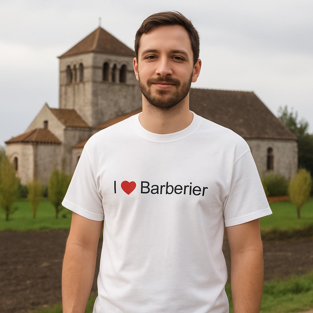 T-shirt I love barberier