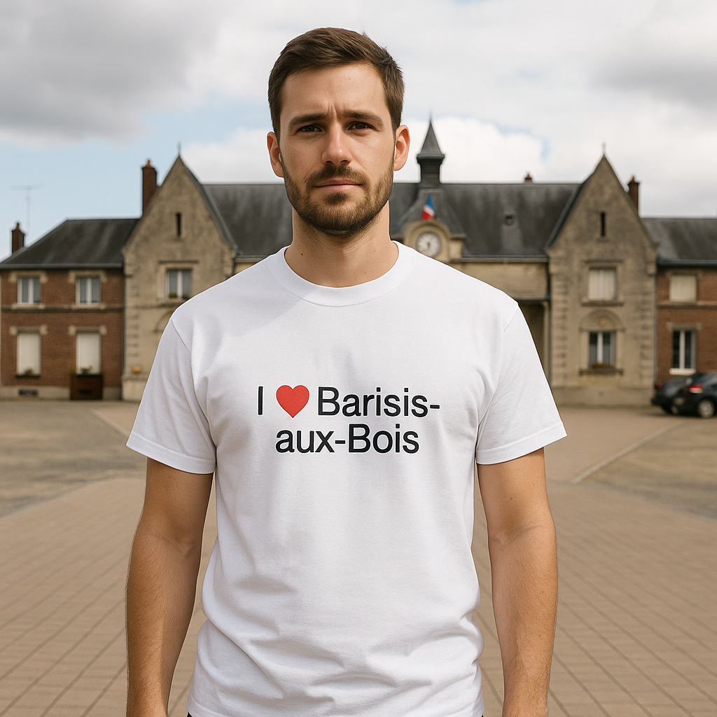 T-shirt I love barisis-aux-bois