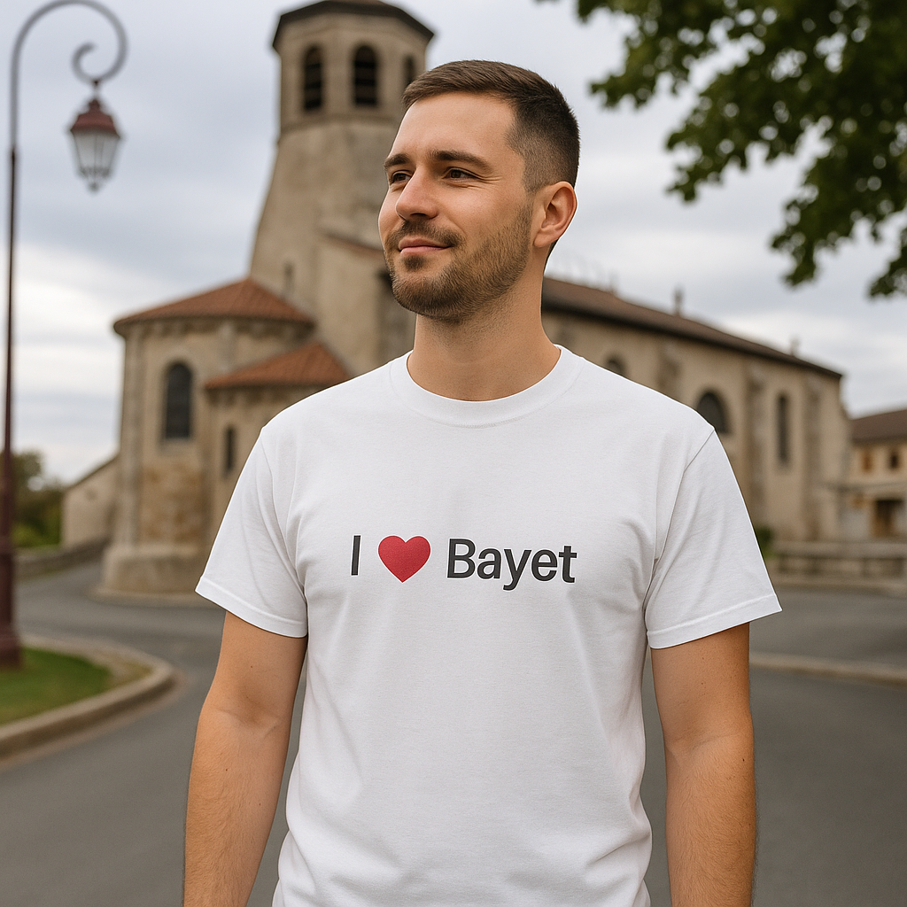 T-shirt I love bayet