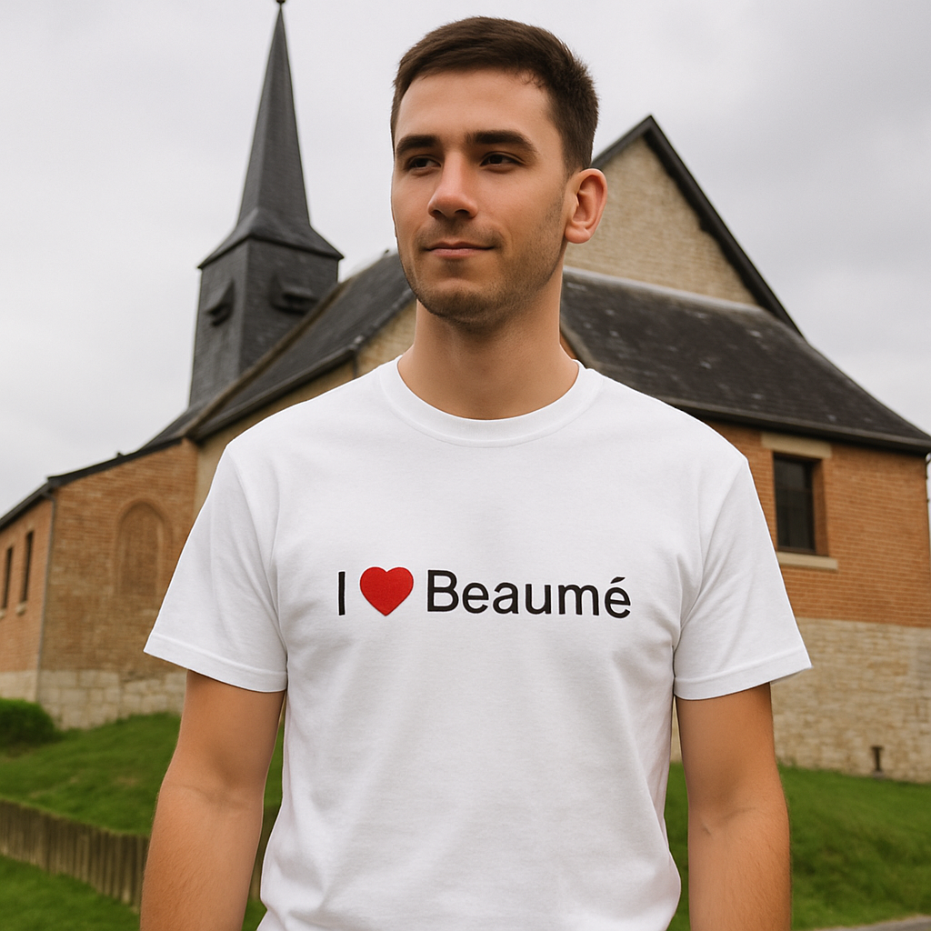 T-shirt I love beaumé