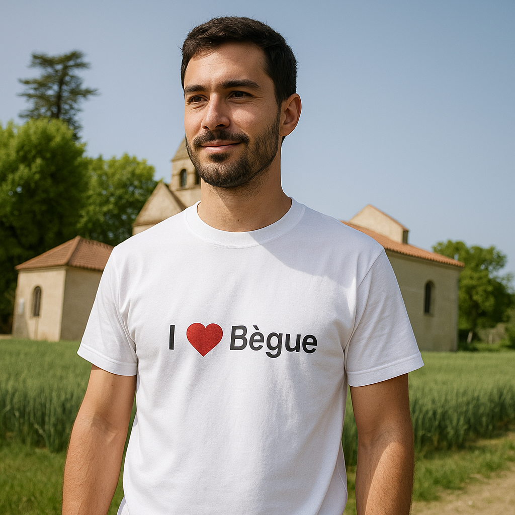 T-shirt I love bègues