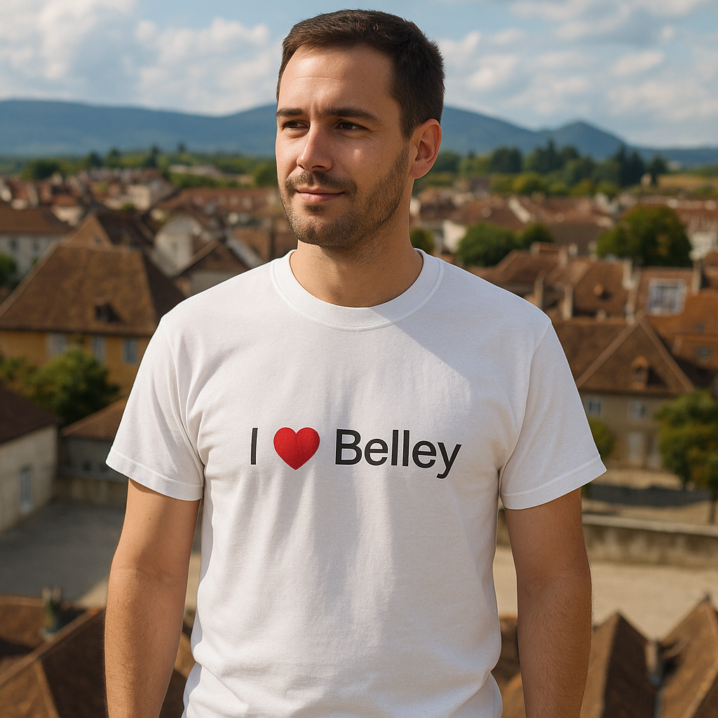 T-shirt I love belley