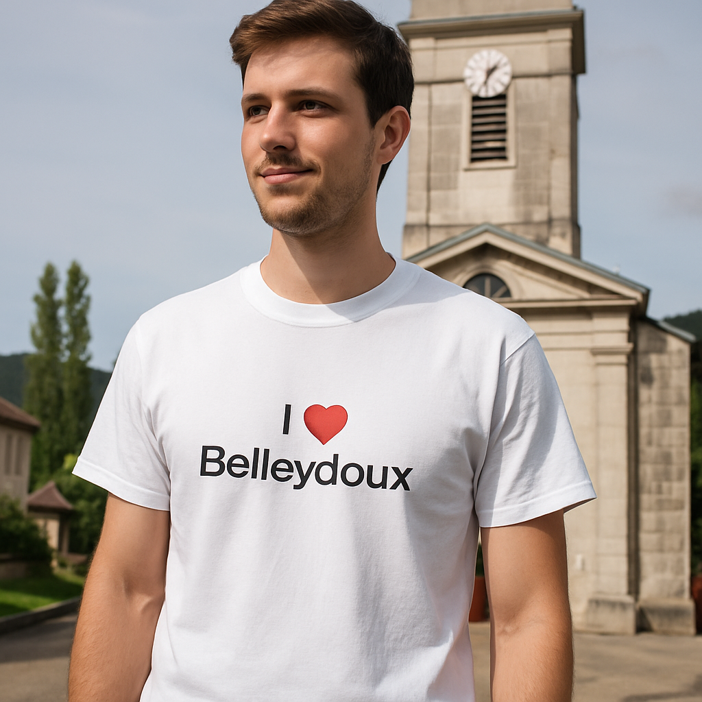 T-shirt I love belleydoux