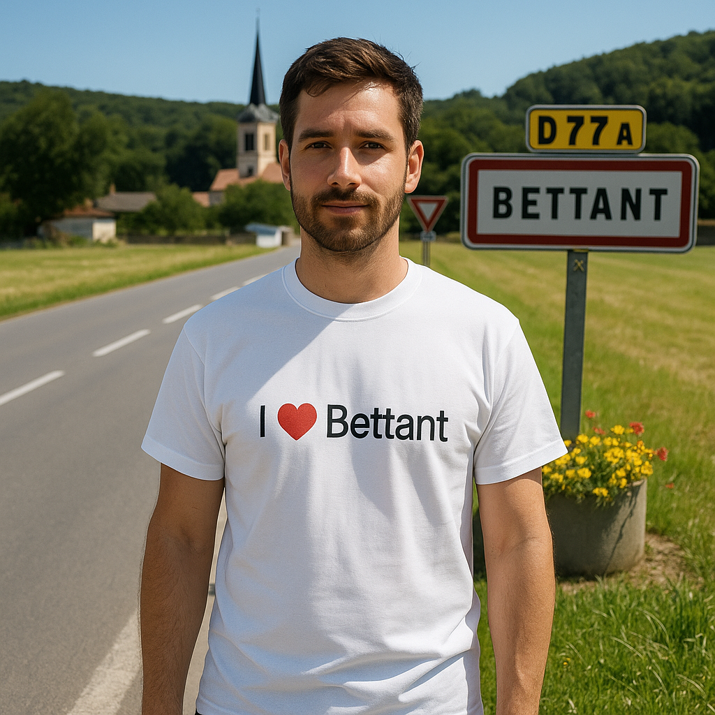 T-shirt I love bettant