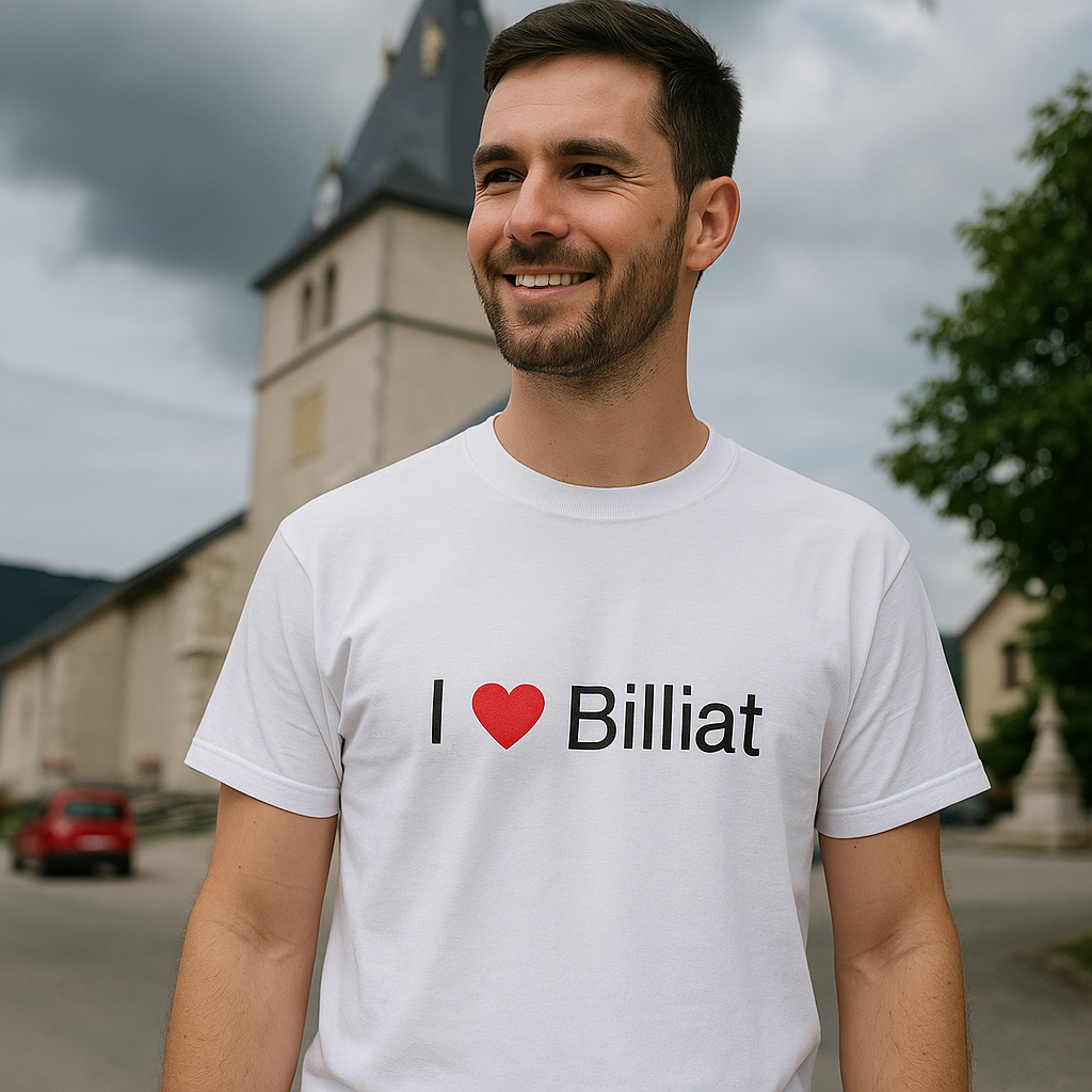 T-shirt I love billiat