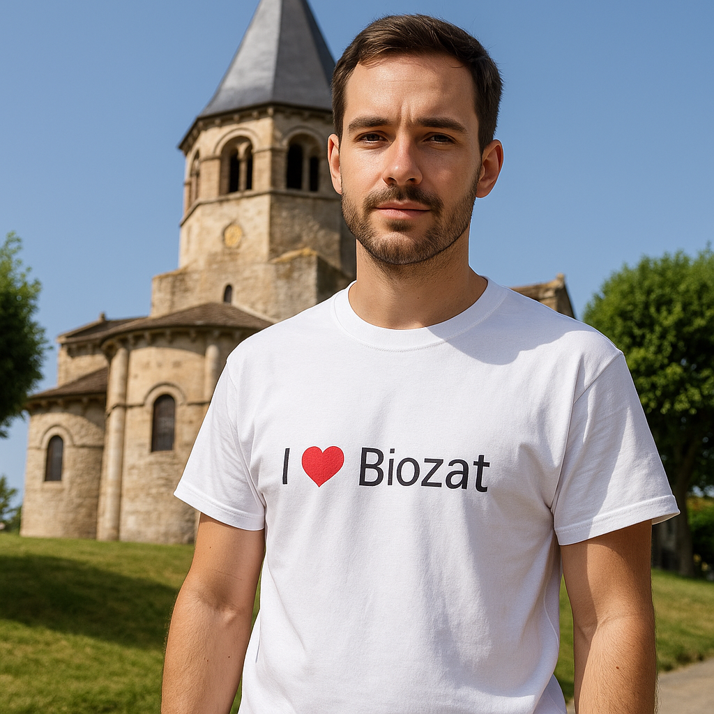 T-shirt I love biozat