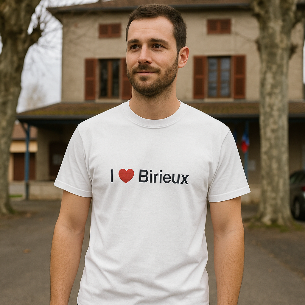 T-shirt I love birieux
