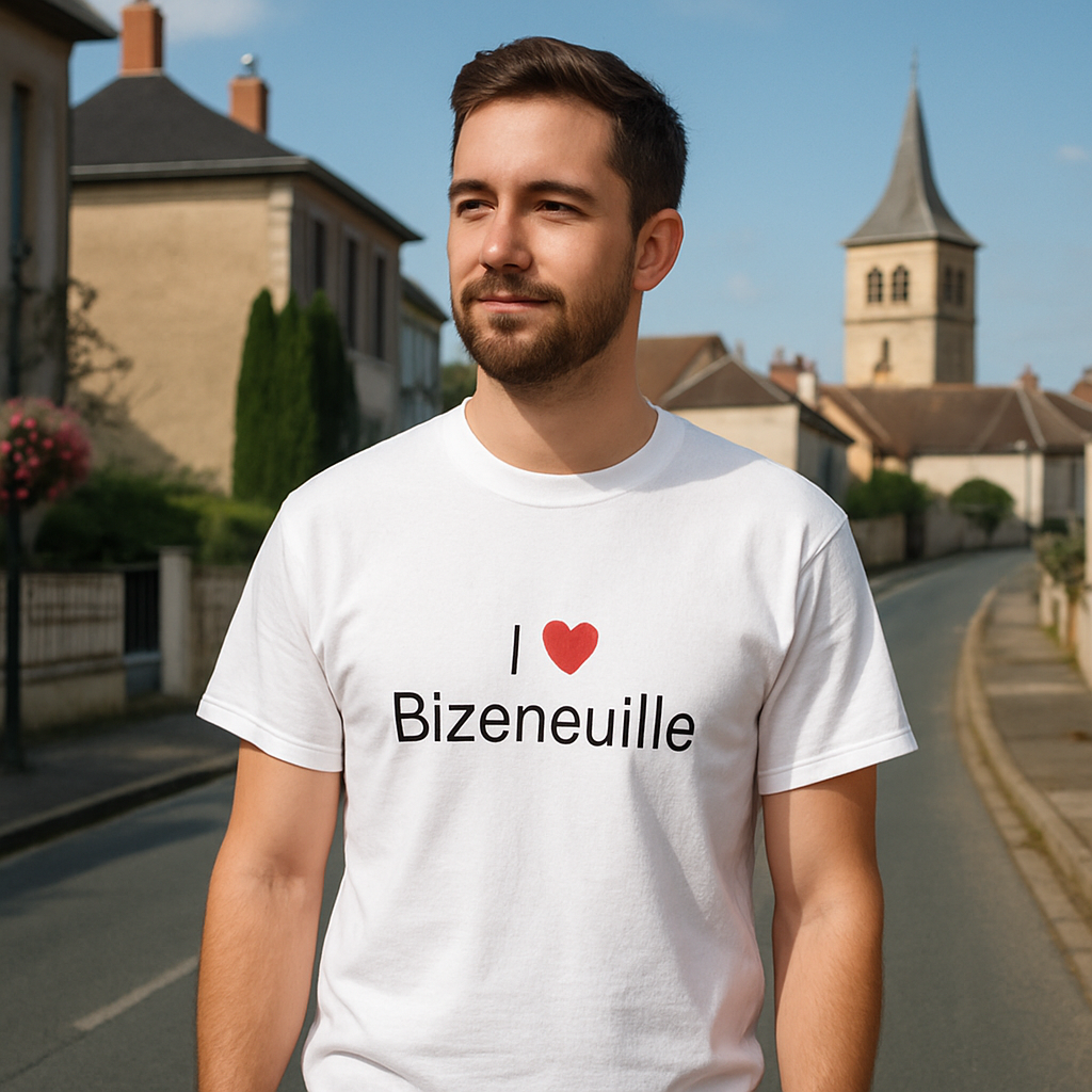 T-shirt I love bizeneuille