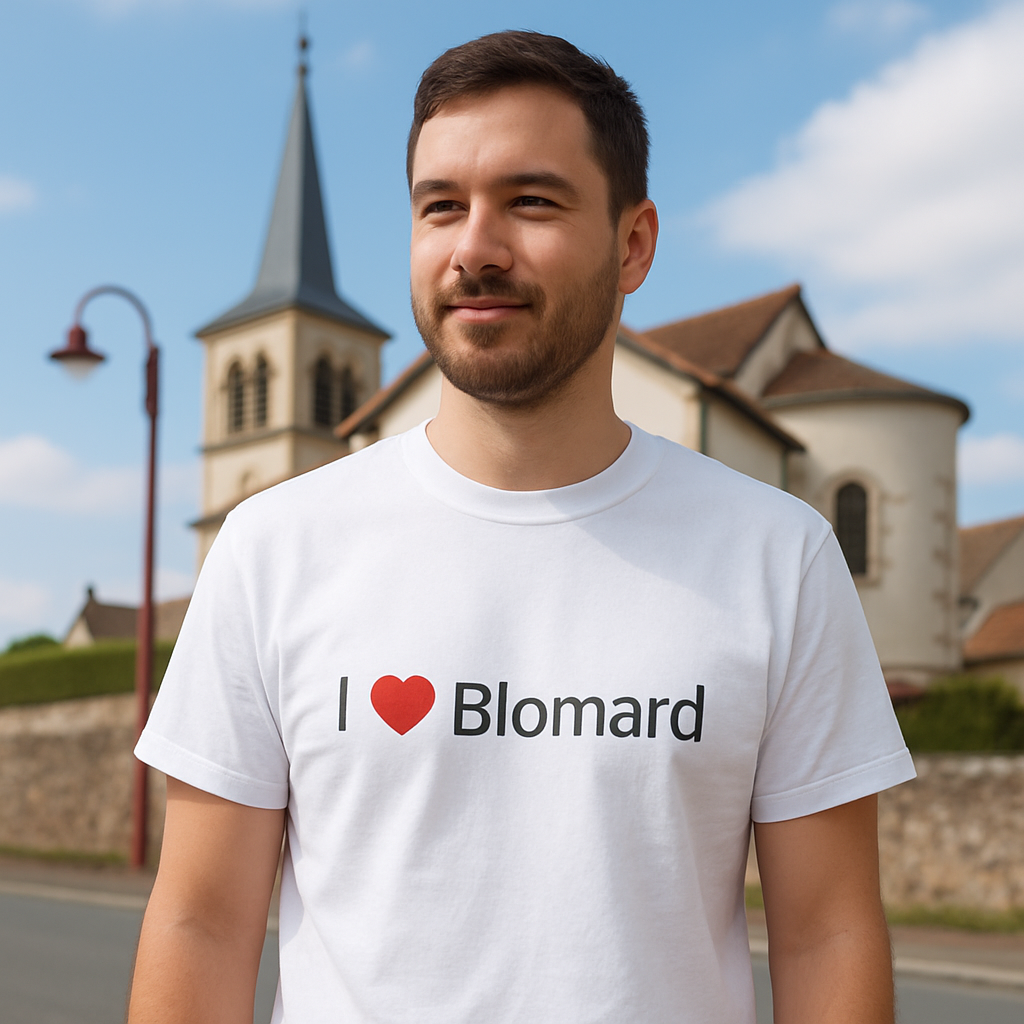 T-shirt I love blomard