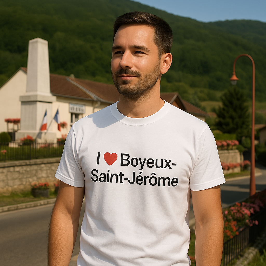T-shirt I love boyeux-saint-jérôme