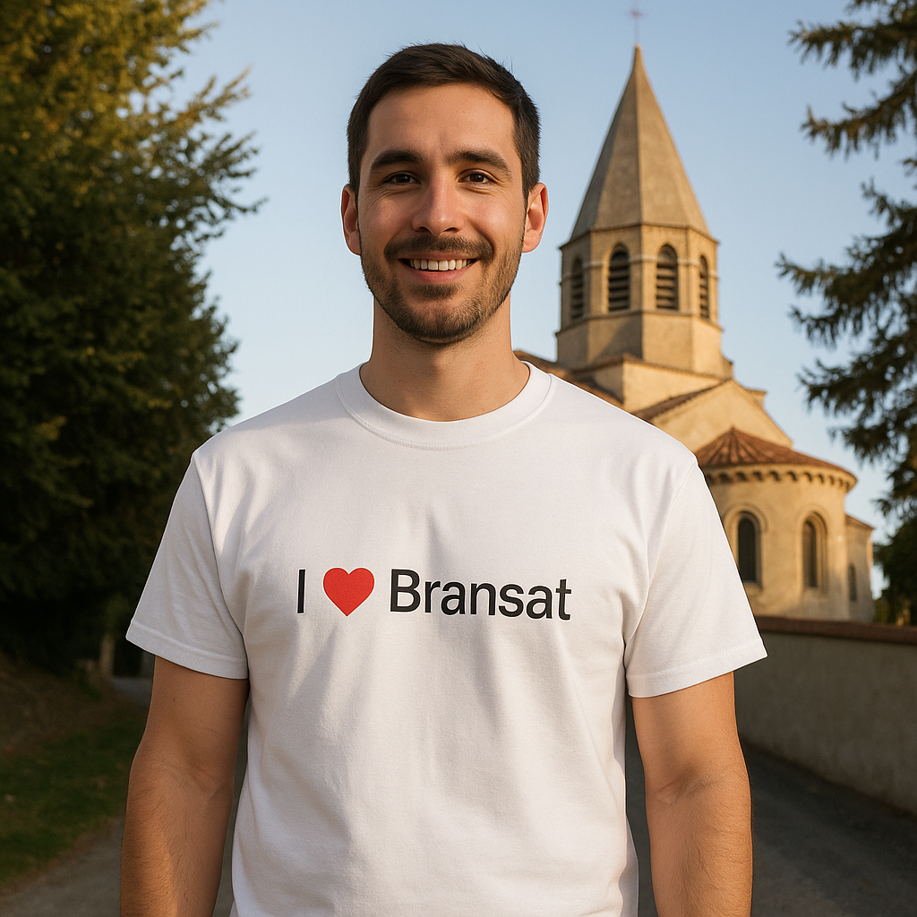 T-shirt I love bransat