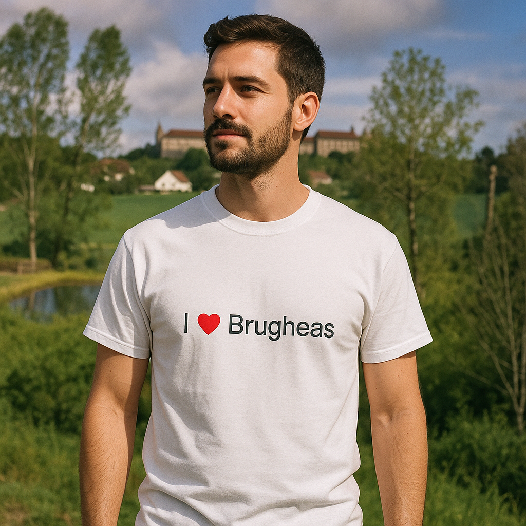 T-shirt I love brugheas