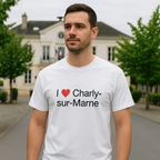 T-shirt I love Charly-sur-Marne