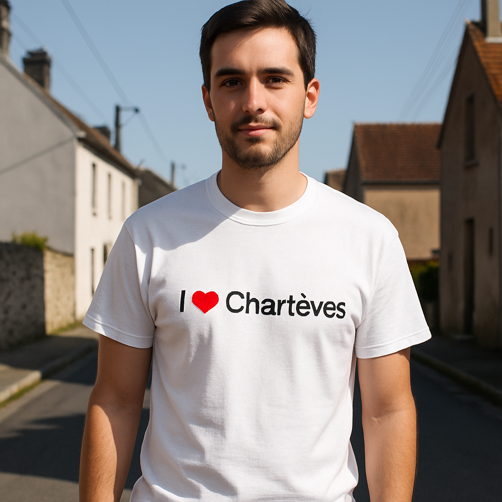 T-shirt I love chartèves
