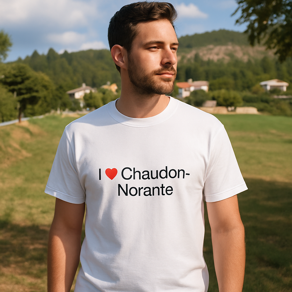 T-shirt I love chaudon-norante