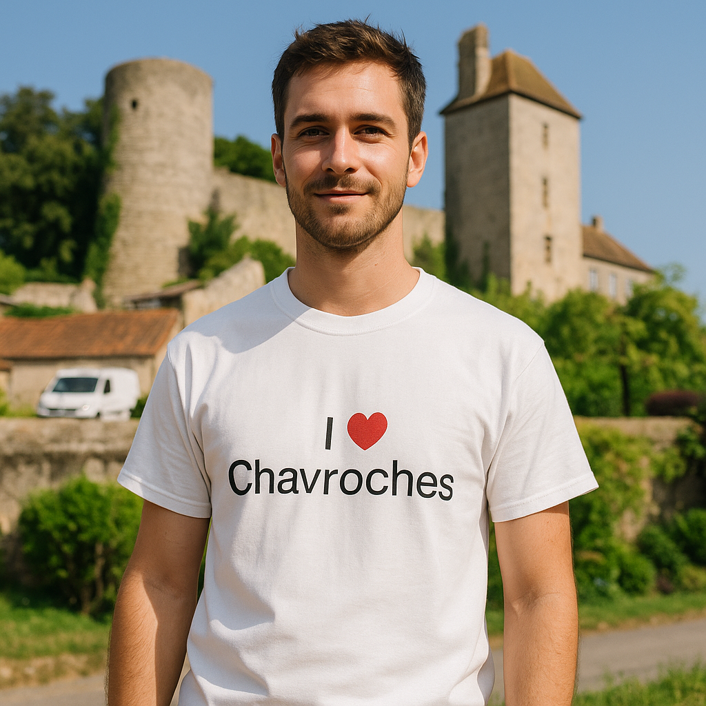 T-shirt I love chavroches