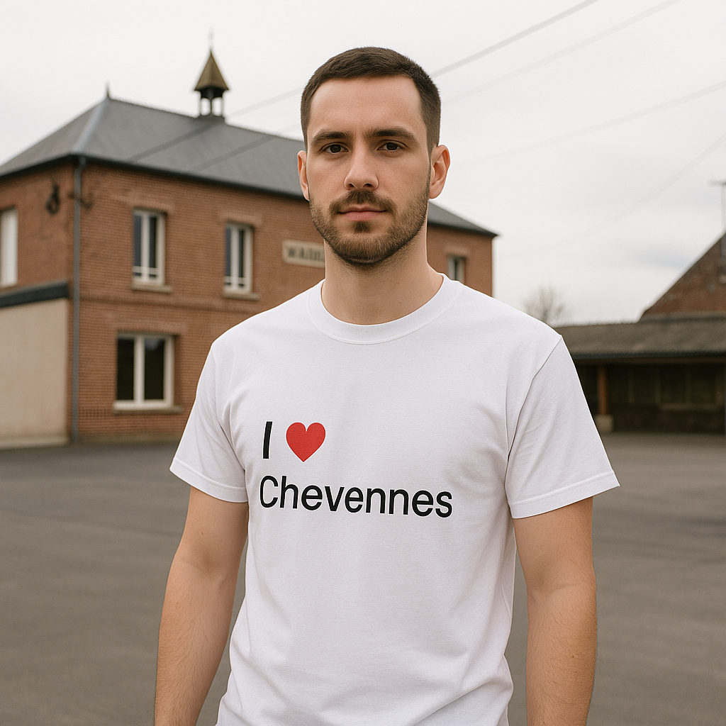 T-shirt I love chevennes