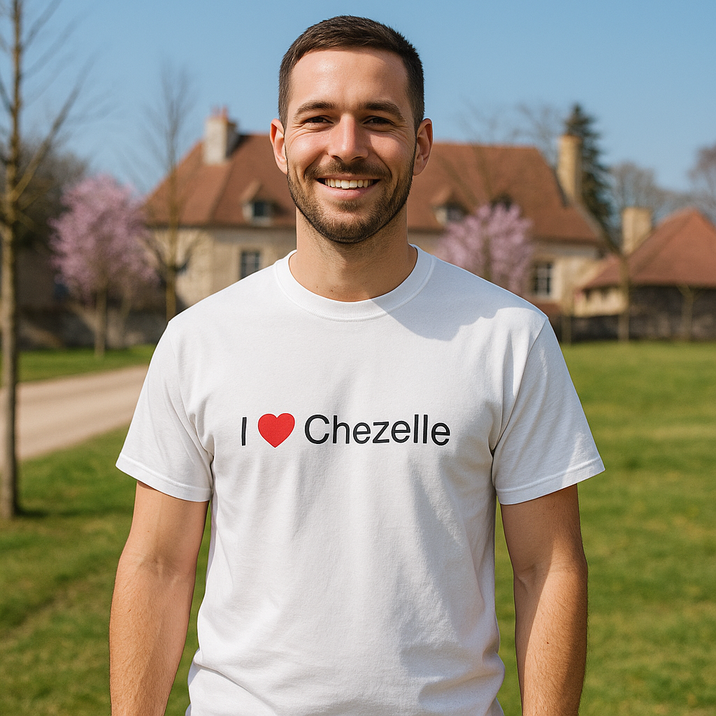 T-shirt I love chezelle