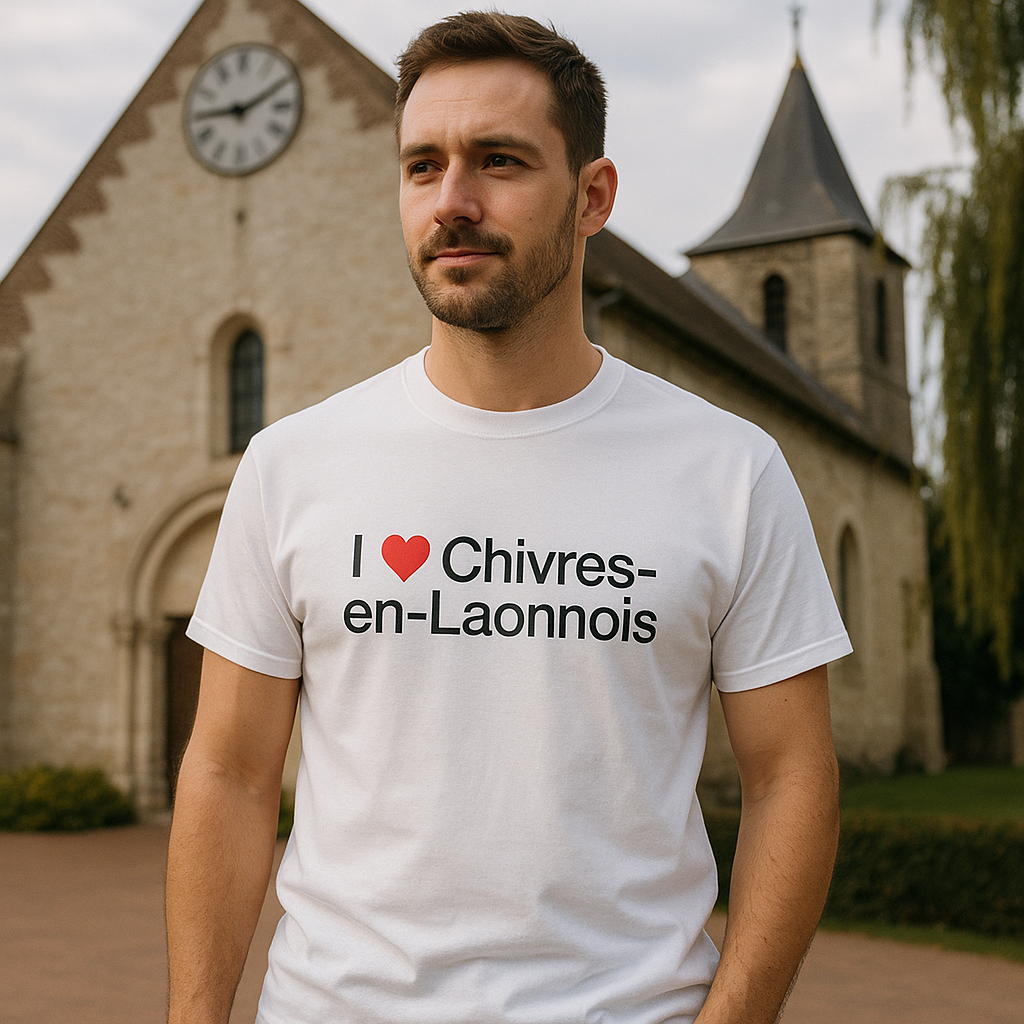 T-shirt I love chivres-en-laonnois