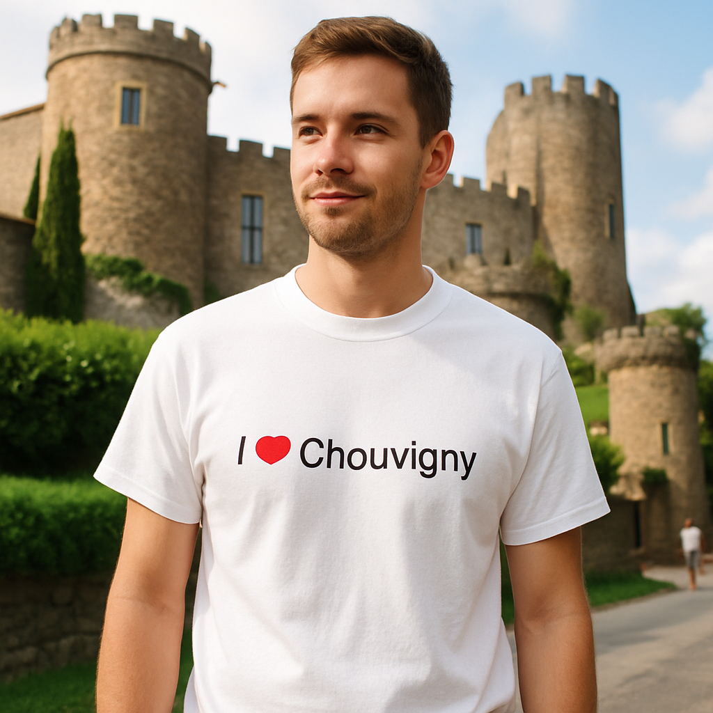 T-shirt I love chouvigny