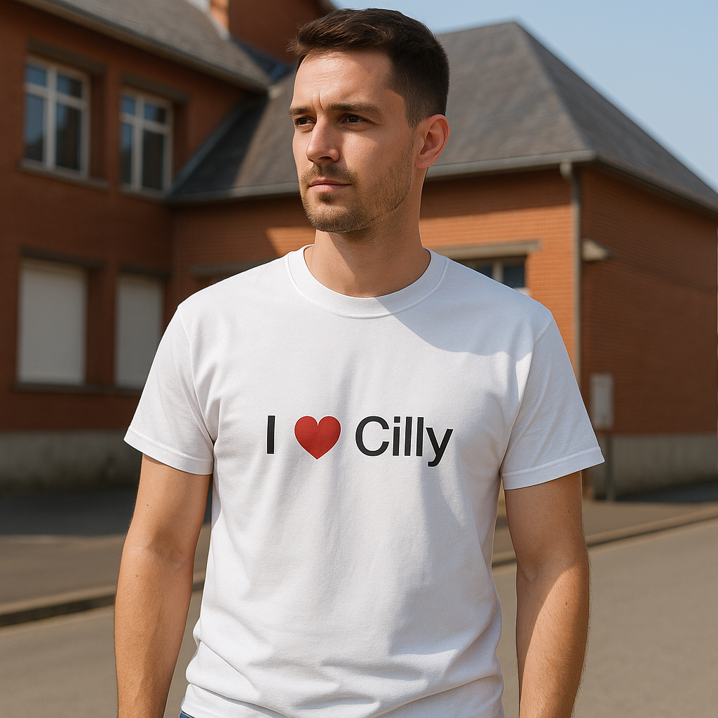 T-shirt I love cilly