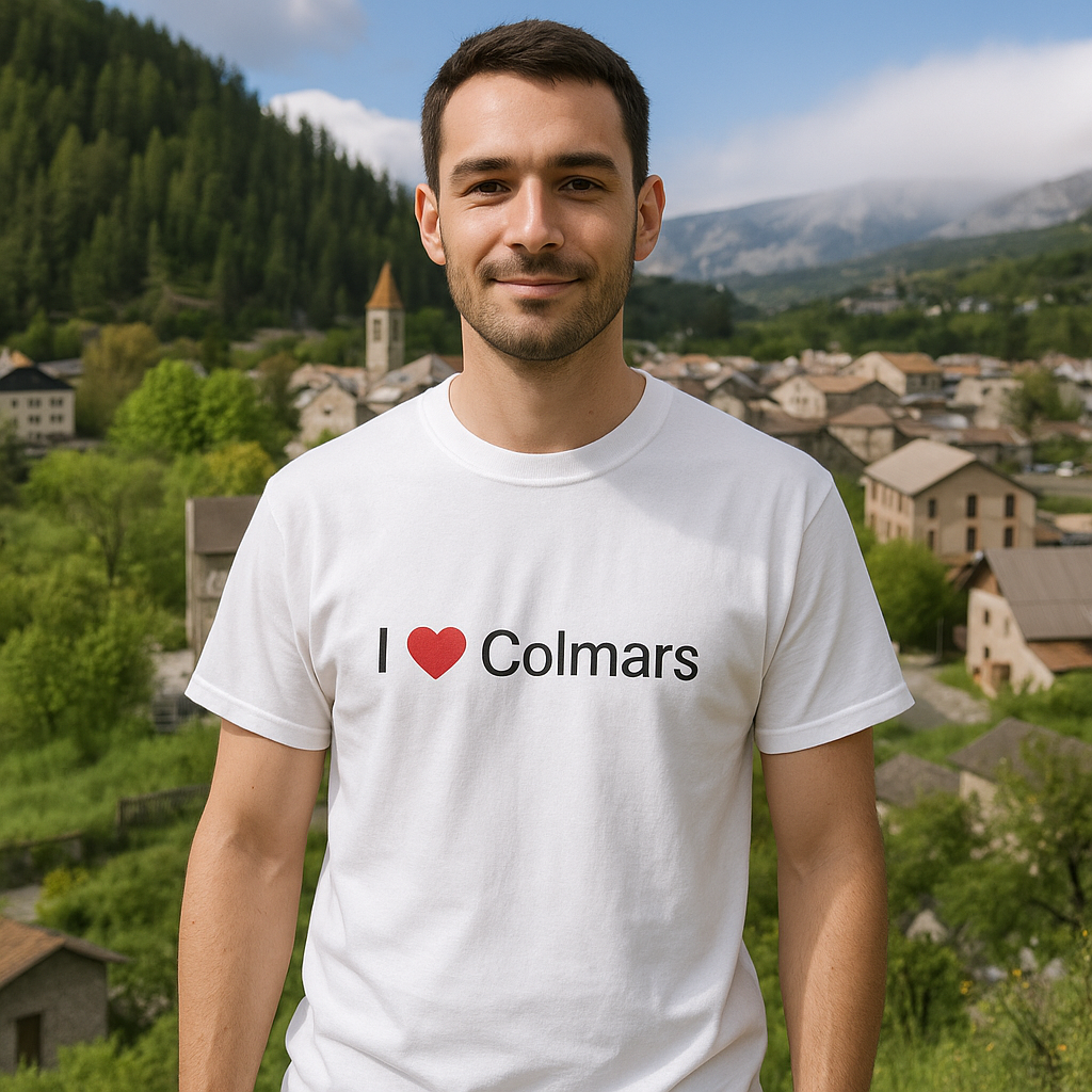 T-shirt I love colmars