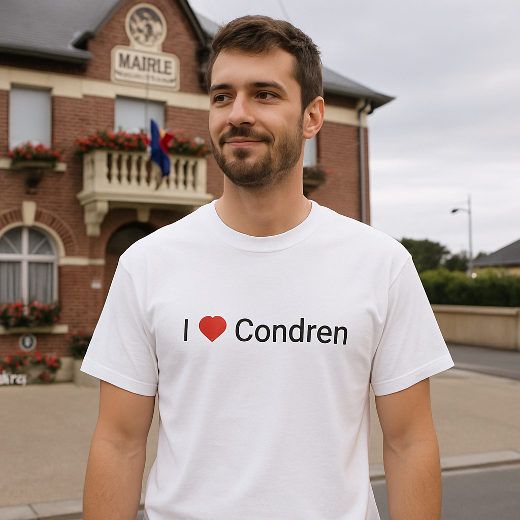 T-shirt I love condren