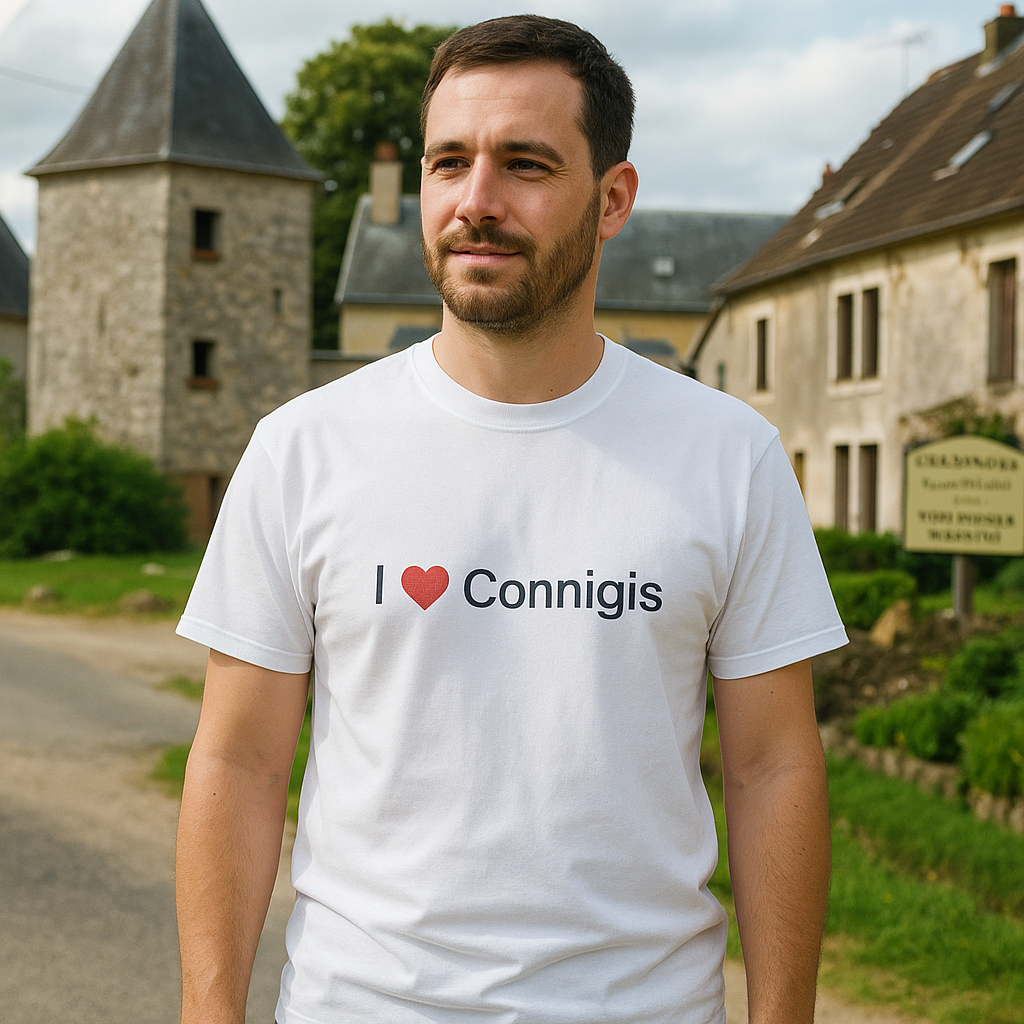 T-shirt I love connigis