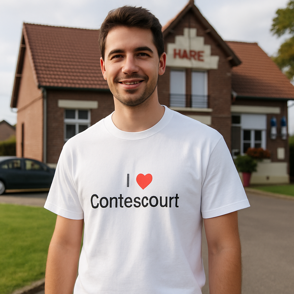 T-shirt I love contescourt