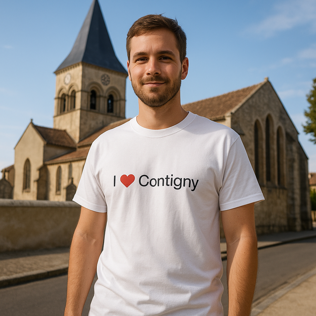 T-shirt I love contigny