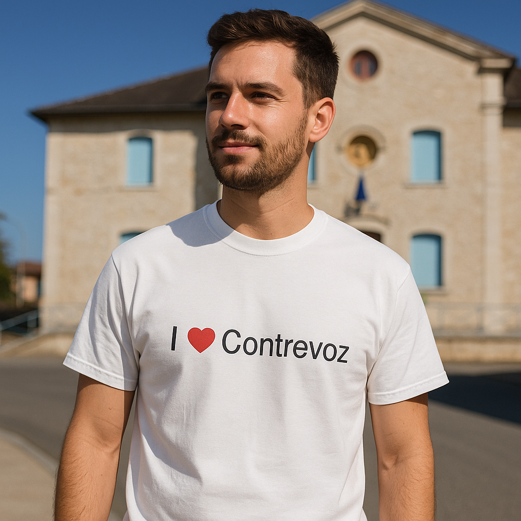 T-shirt I love contrevoz