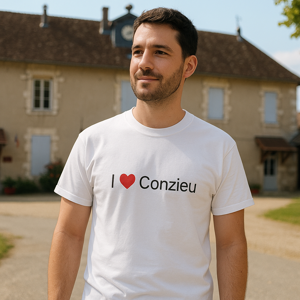 T-shirt I love conzieu