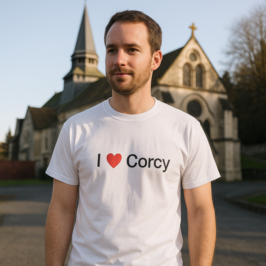 T-shirt I love corcy