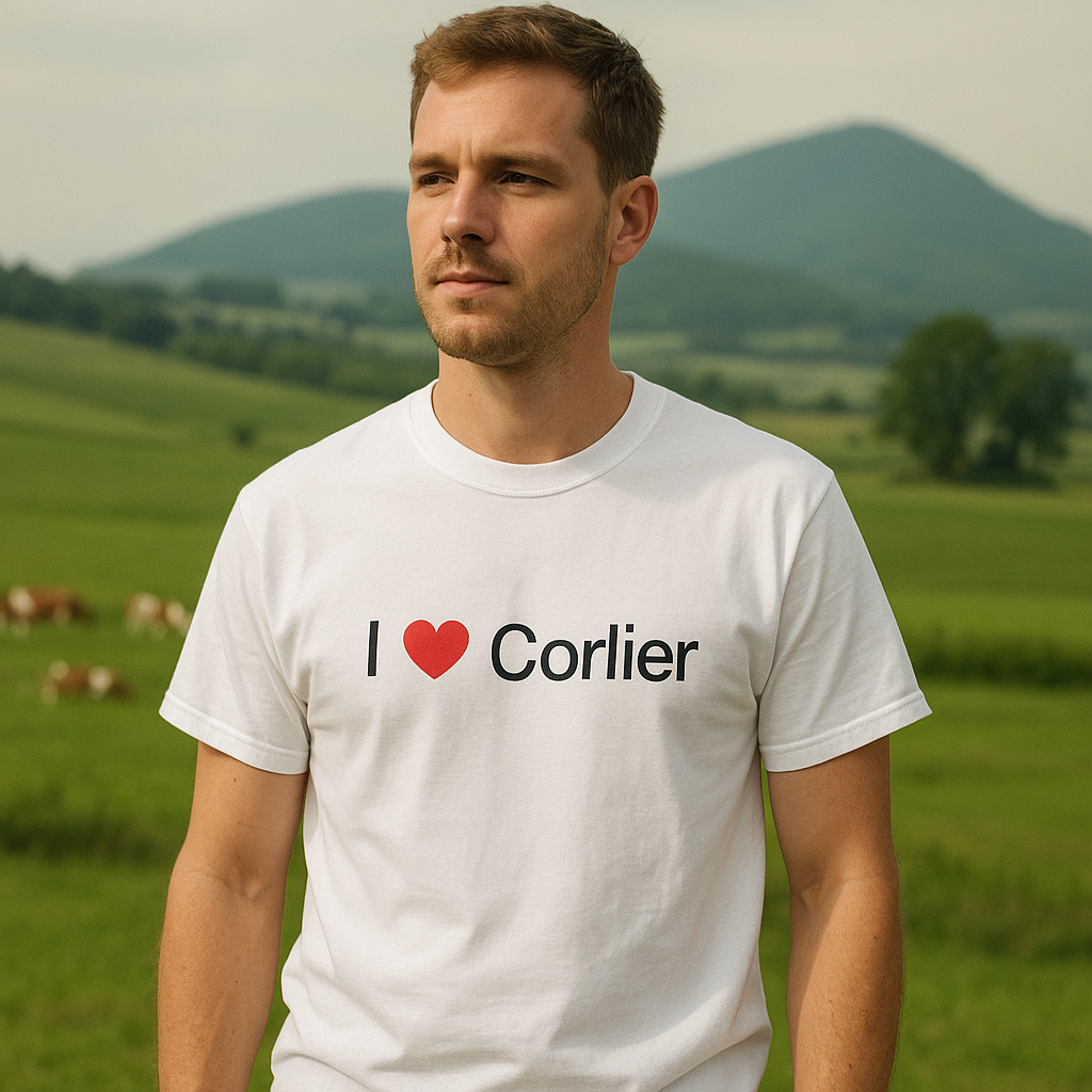 T-shirt I love corlier